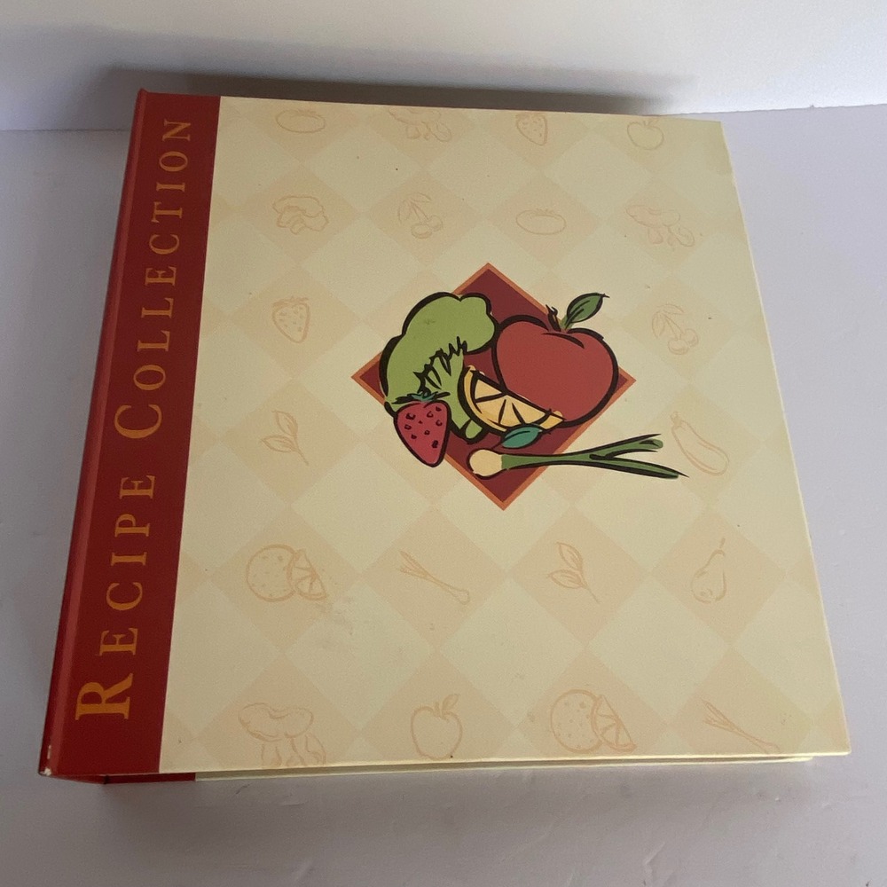The Pampered Chef Recipe Collection Binder Kitchen Organizer Recipe Cards